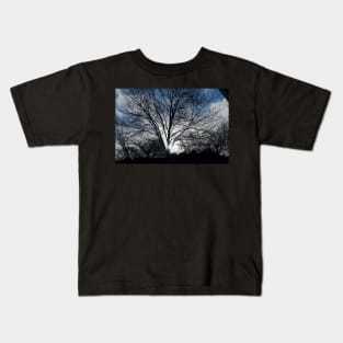 Tree in wintertime Kids T-Shirt